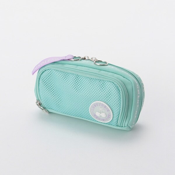 チェリーワッペンメッシュポーチ