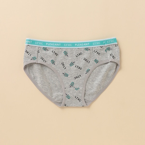 ドリンク×ロゴ総柄ショーツ