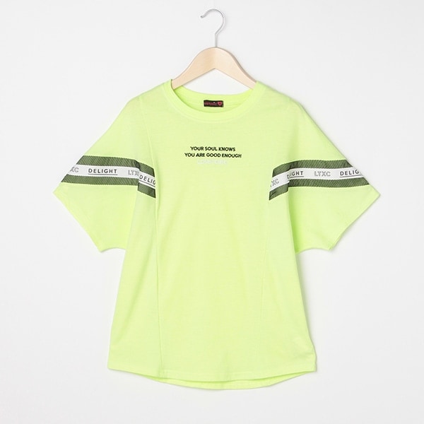 メッシュ切り替えロゴビッグTシャツ