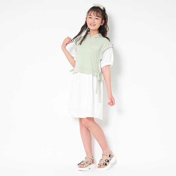 Narumiya Online ナルミヤ オンラインの公式通販サイトパーカレイヤード風ワンピース Ss 130 エメラルド グリーン ジュニア Narumiya Online ナルミヤ オンラインの公式通販サイトパーカレイヤード風ワンピース Ss 130 エメラルド グリーン ジュニア