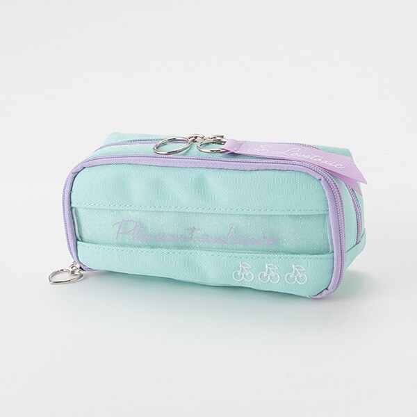 クリアラメ切り替え2ルームポーチ