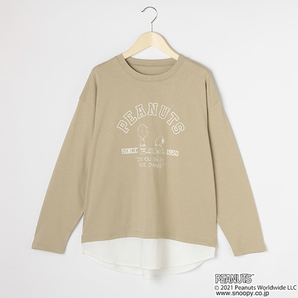 【PEANUTS】長袖Tシャツ