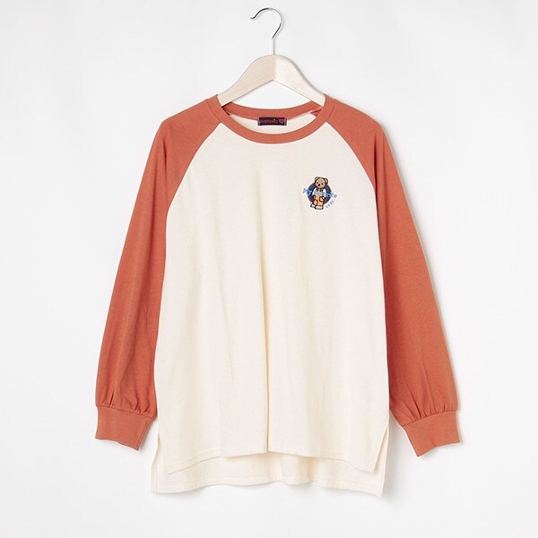 ラグラン長袖Tシャツ