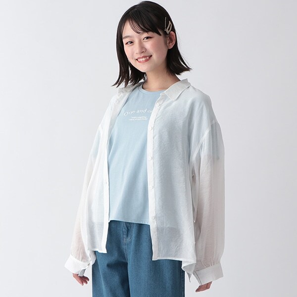 シアーシャツ半TSET