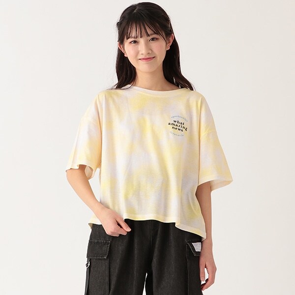 タイダイ短丈半T