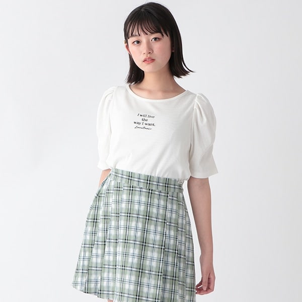 バックリボンテレコ半T