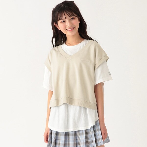 カットベストレイヤード半T