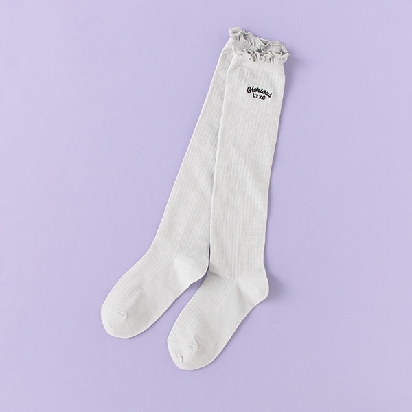 メローリブハイソックス