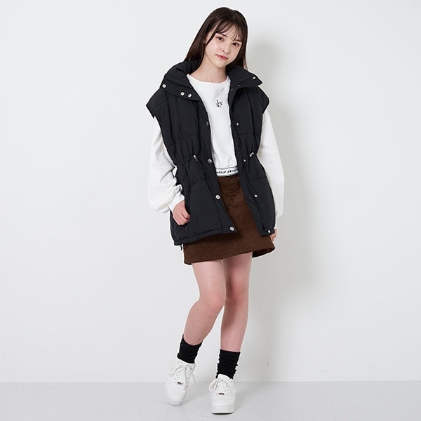 コールテン台形スカパン