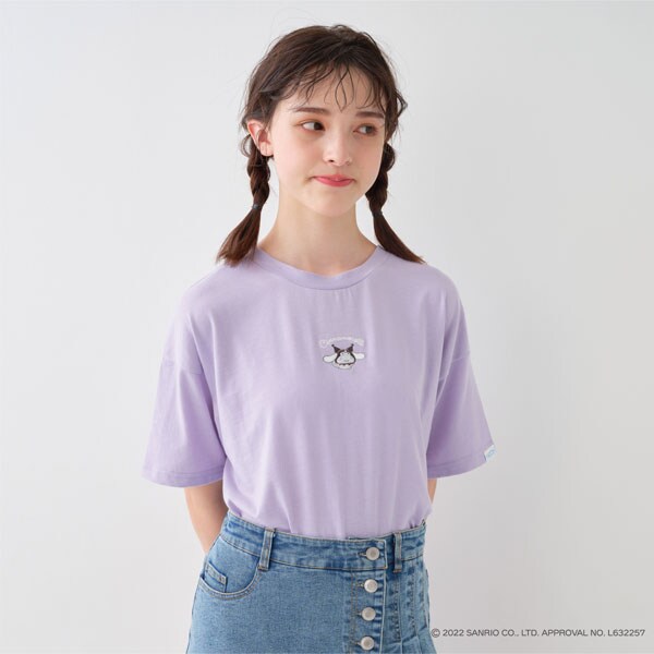 【Sanrio characters】トートバッグ付きワンポイント半T