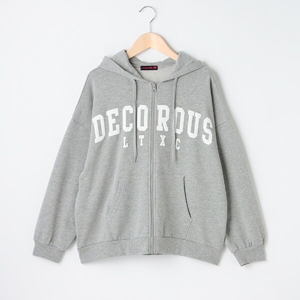 カレッジZIPパーカ