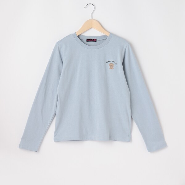 ワンポイント長袖Tシャツ