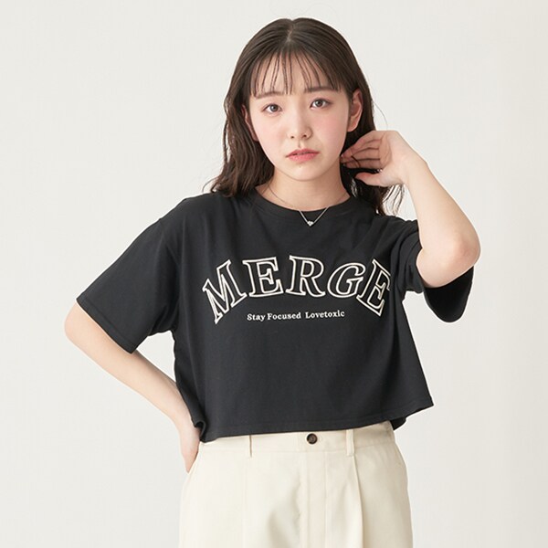 短丈TシャツインナーSET(SS(130) 黒): ジュニア - ナルミヤ オンライン