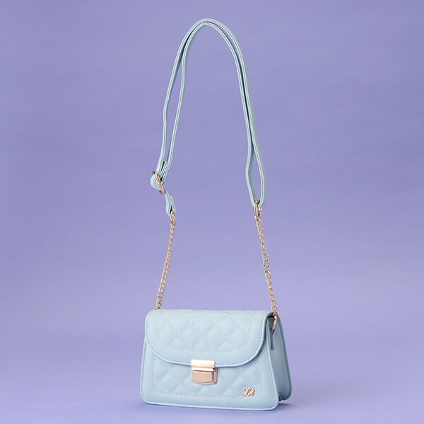 キルティングフラップショルダーBAG(F サックス): ジュニア