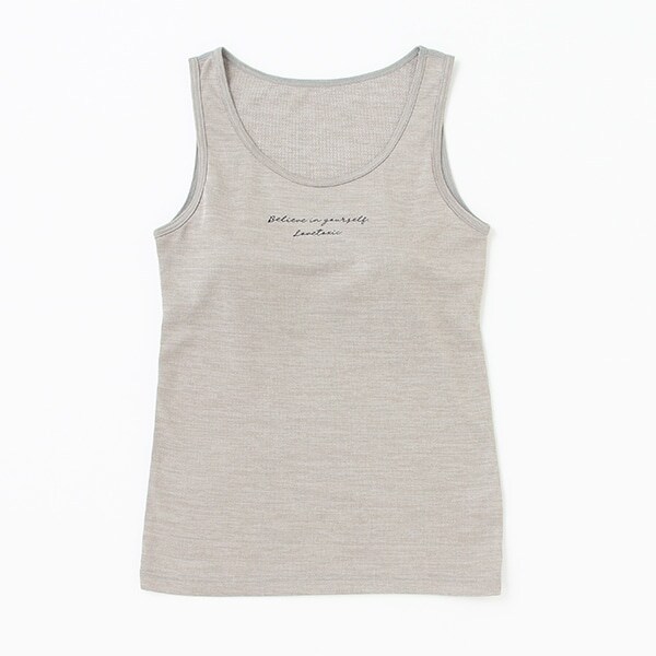 ロゴワンポイントプリントタンクトップ