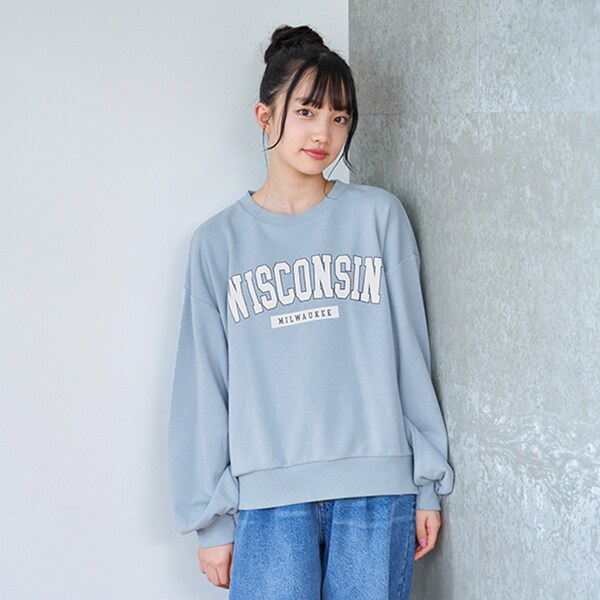 【WEB・一部店舗限定】カレッジロゴスウェット