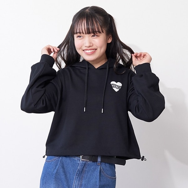 サガラハートドロストパーカ