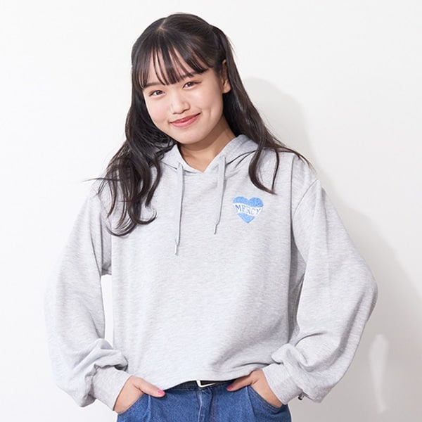 サガラハートドロストパーカ