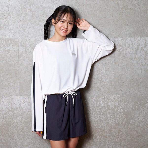 Web限定】スイムウエア4点セット【SWIM】(M(150) サックス