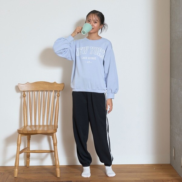 長パンツルームセット【裏起毛】