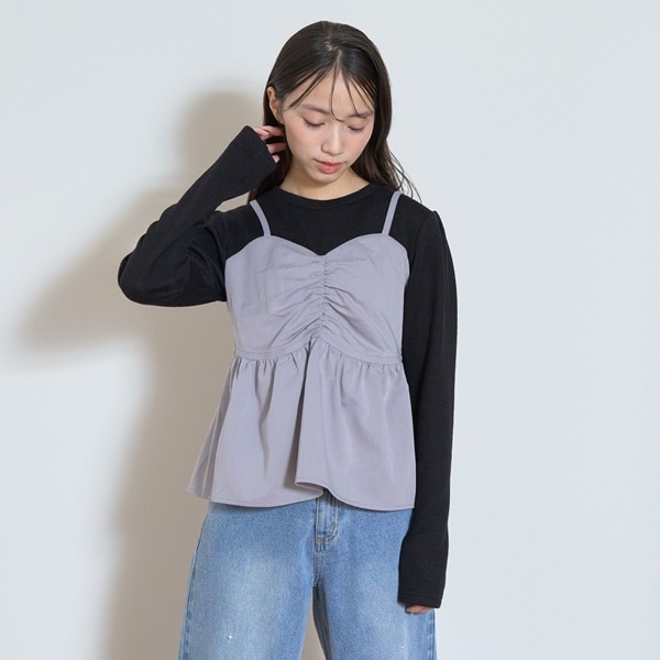 レイヤードトップス