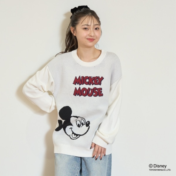 【Disney】ニットプルオーバー