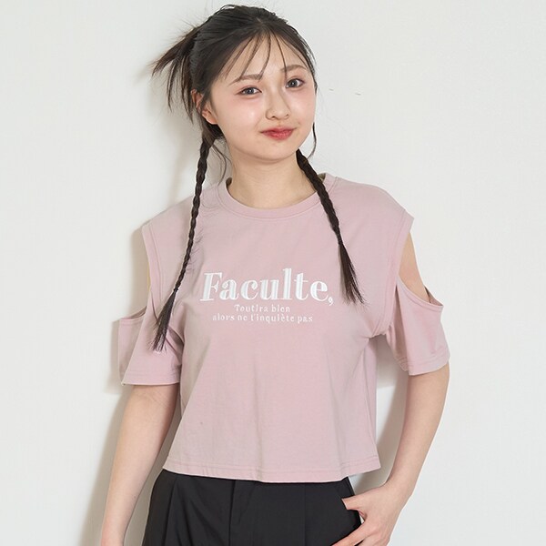 YUUNA ICHIKAWA / litmus 肩パッド tシャツ ホワイト WOMENS PLAYERS EDITION 長袖ポロシャツ ホワイト/072242050