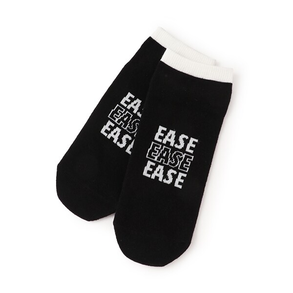 フロントロゴスニーカー丈ソックス