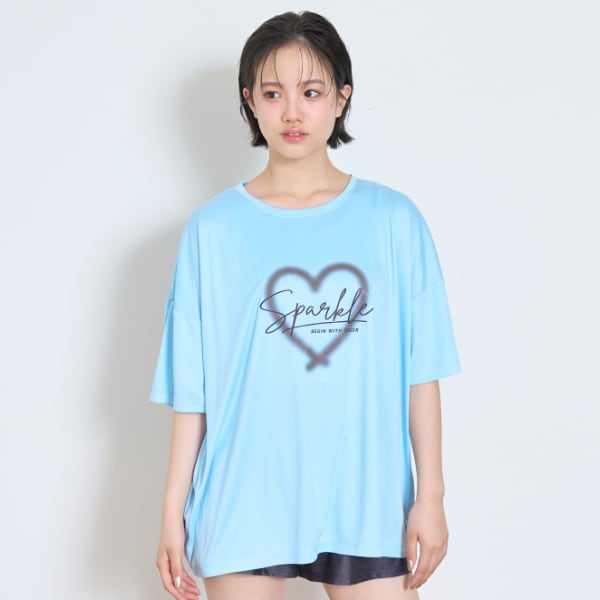 【SWIM】スプレープリントラッシュTシャツ