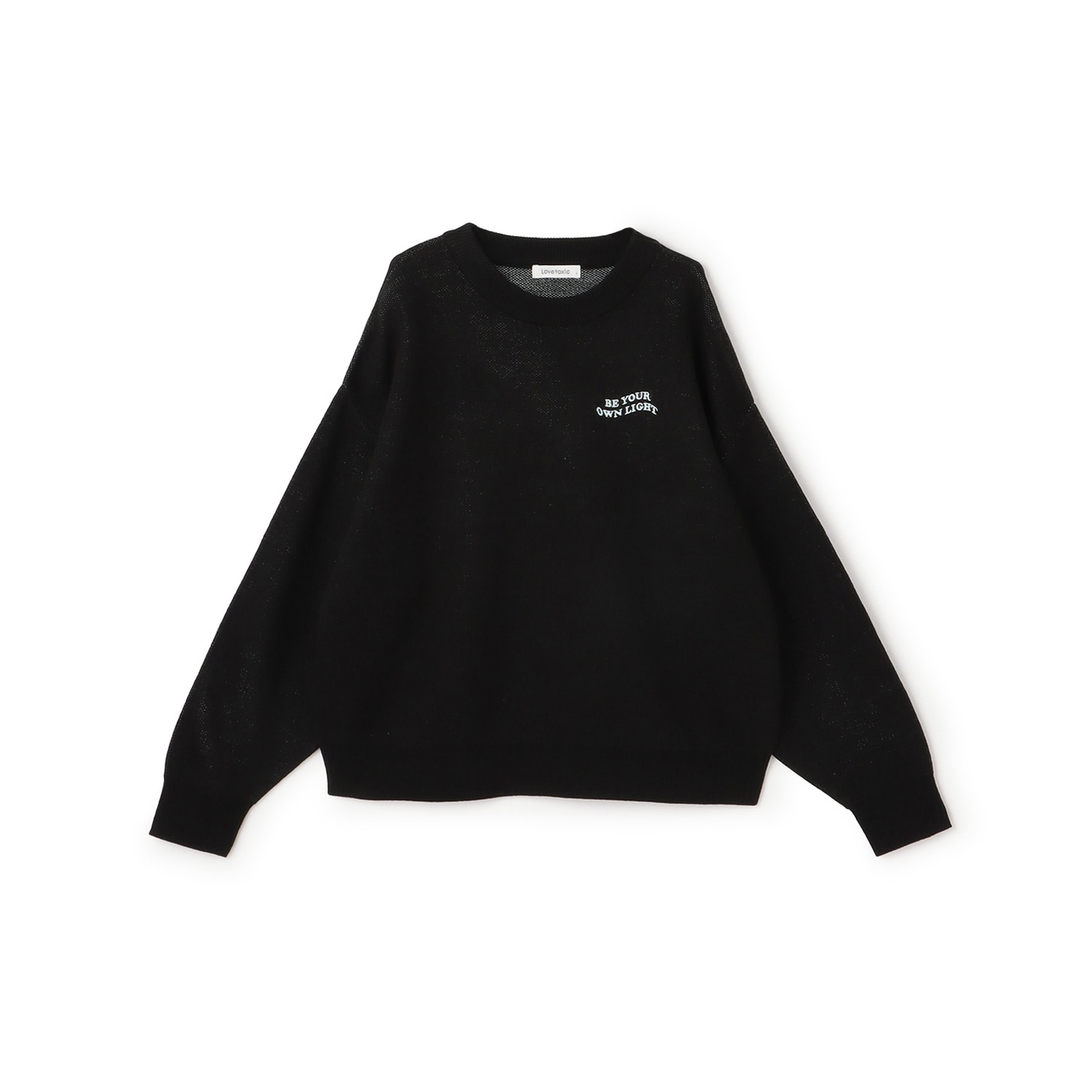 バックハートニットプルオーバー