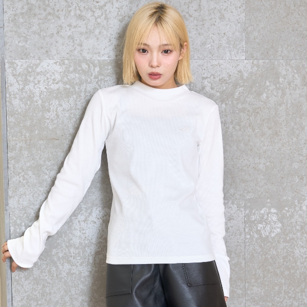 【吸湿発熱】テレコ長袖Tシャツ