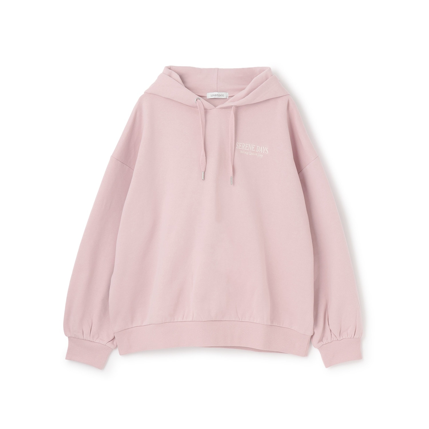 裏起毛フォトルーズパーカー