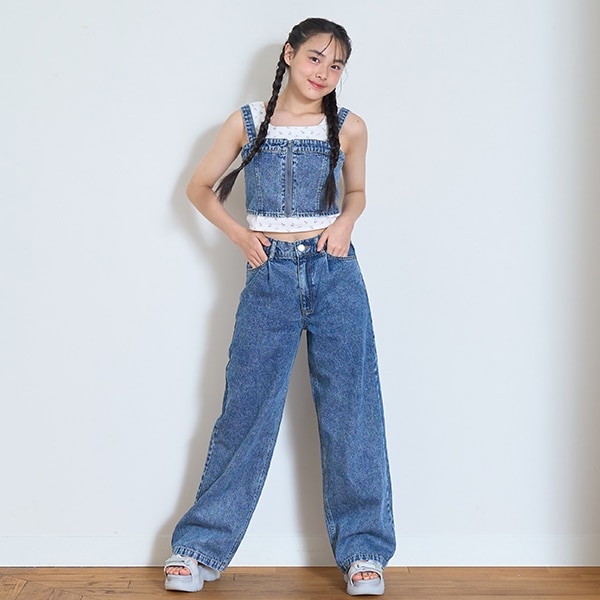 SUKALA リブデニム　セットアップ ☆専用☆新品未使用タグ付 SUKALA デニムリブパンツ M