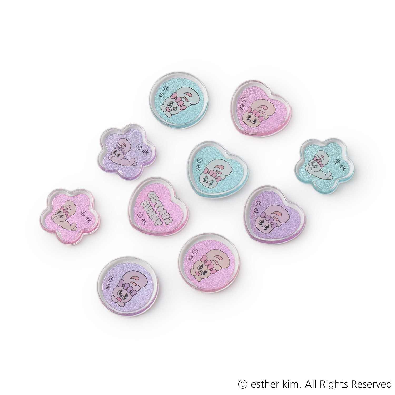 【eSTHeRBUNNY】おはじき風シール