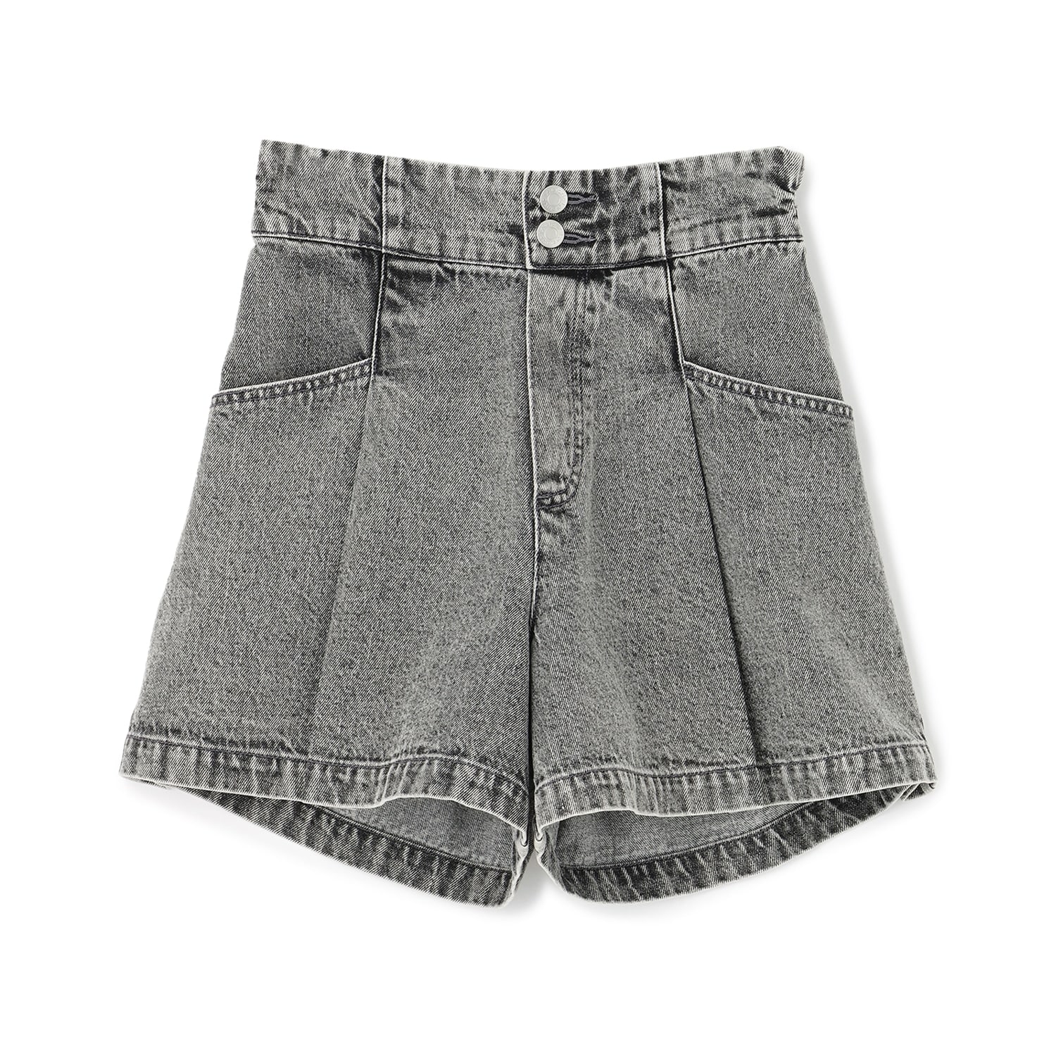 美脚見えタックフレアキュロット