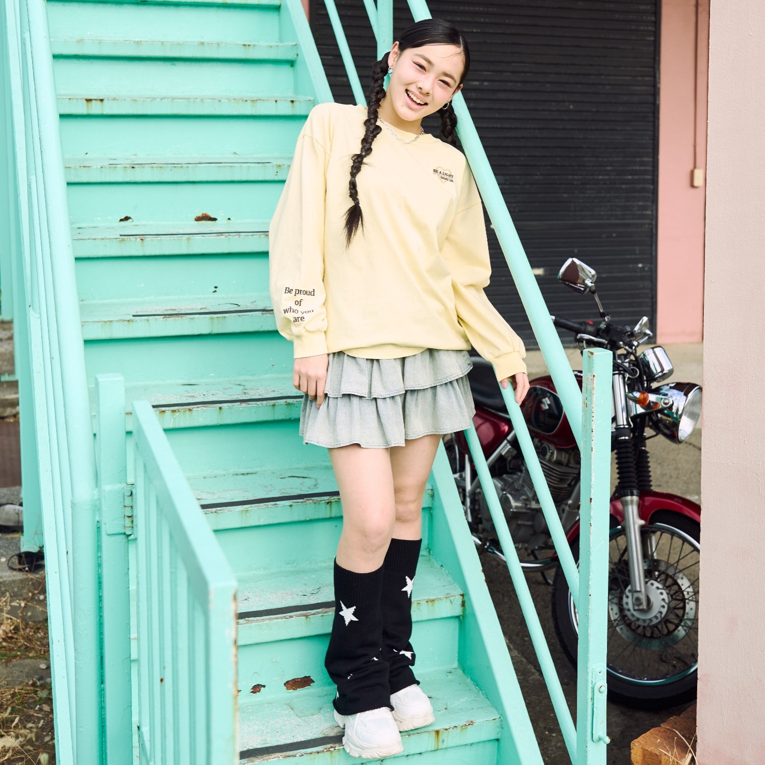 アソートティアードフリルスカート