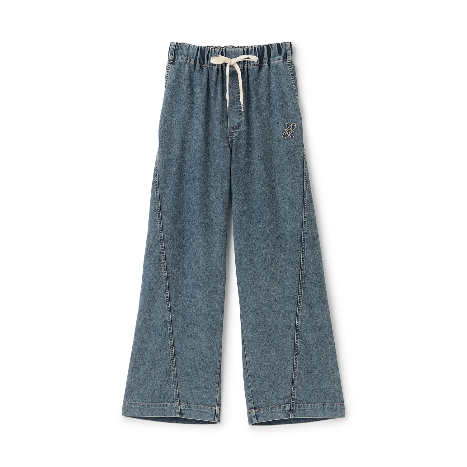 【接触冷感】サマ見えイージープルオンパンツ