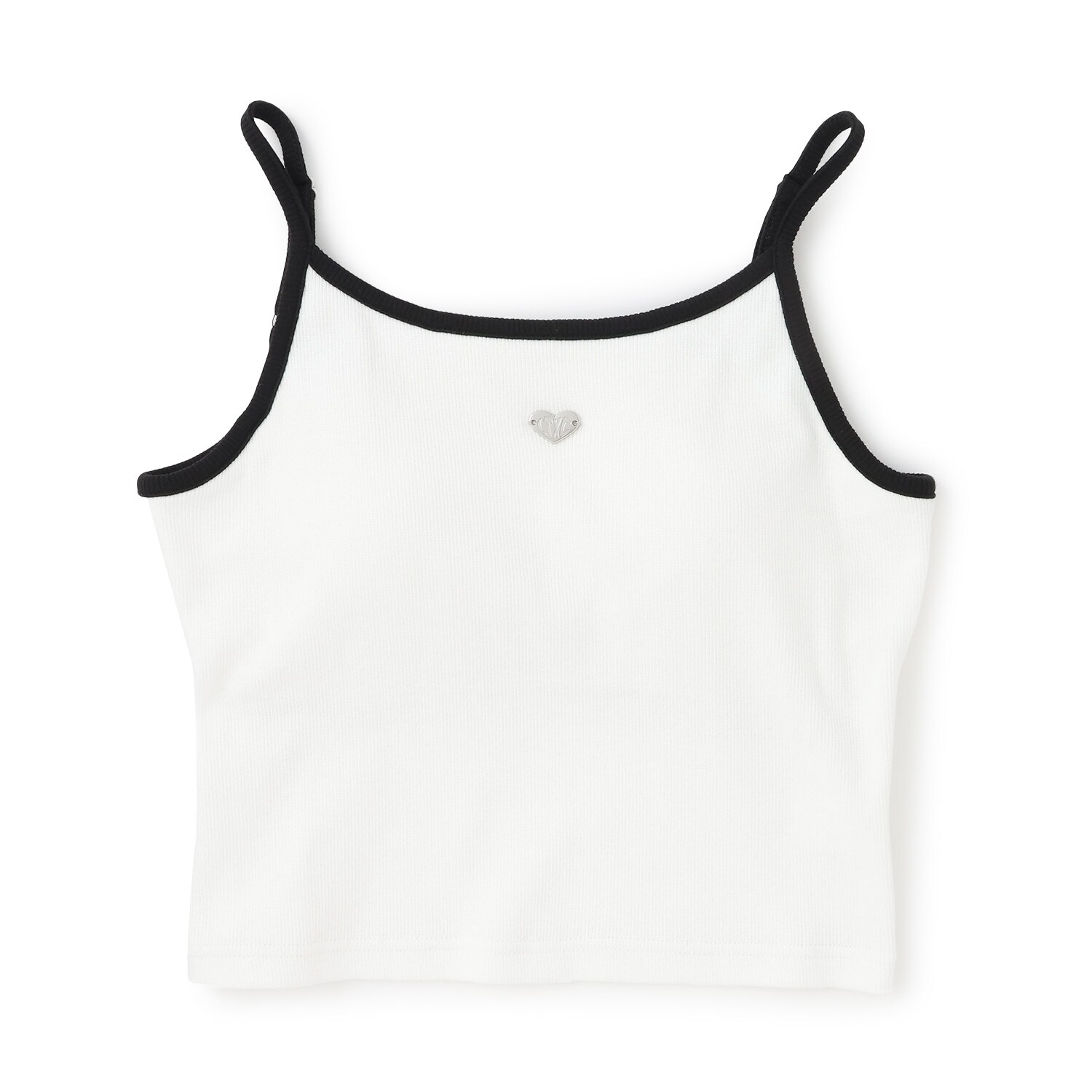 【抗菌防臭】カップつきパイピングキャミソール