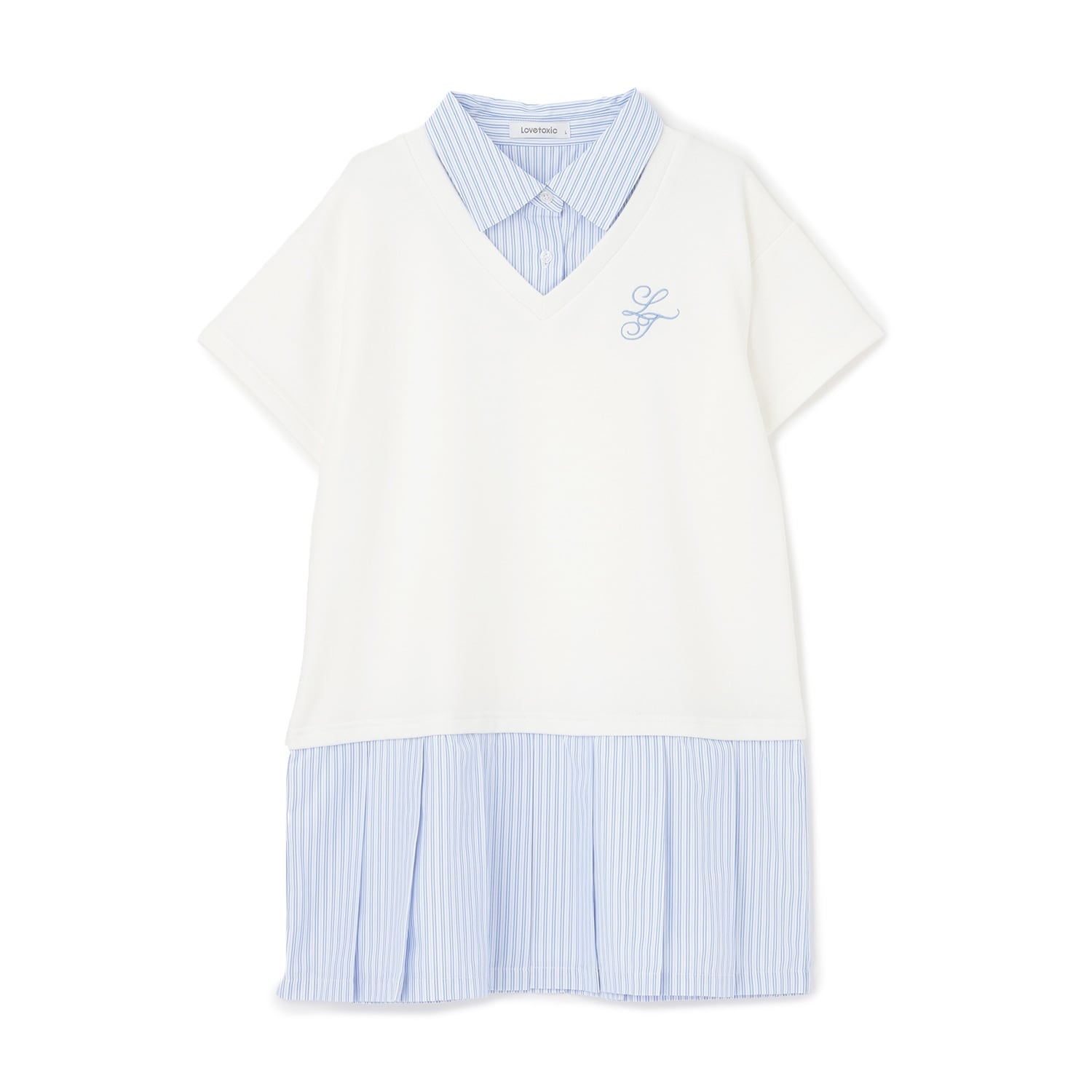 レイヤード風ワンピース