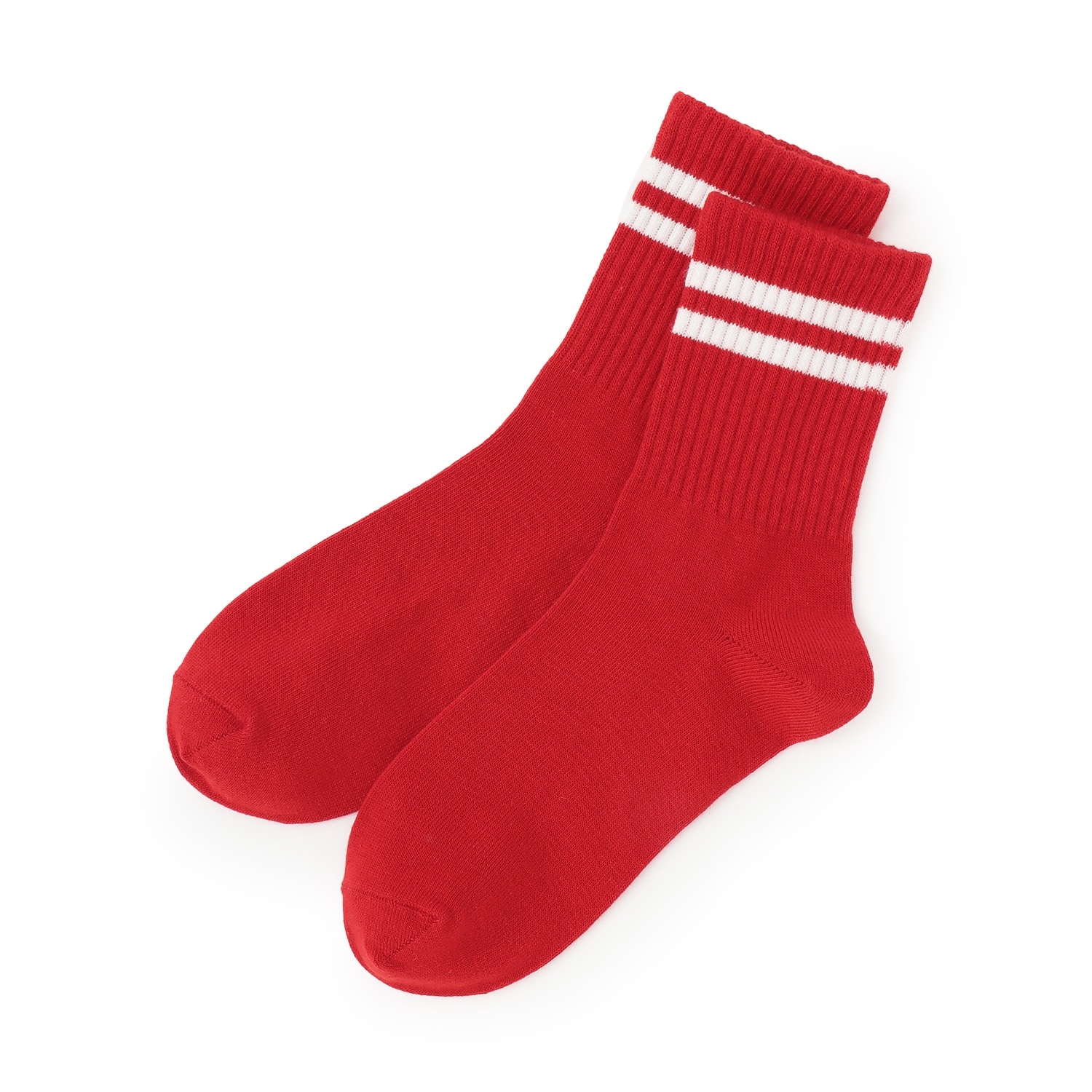 応援カラークルーソックス