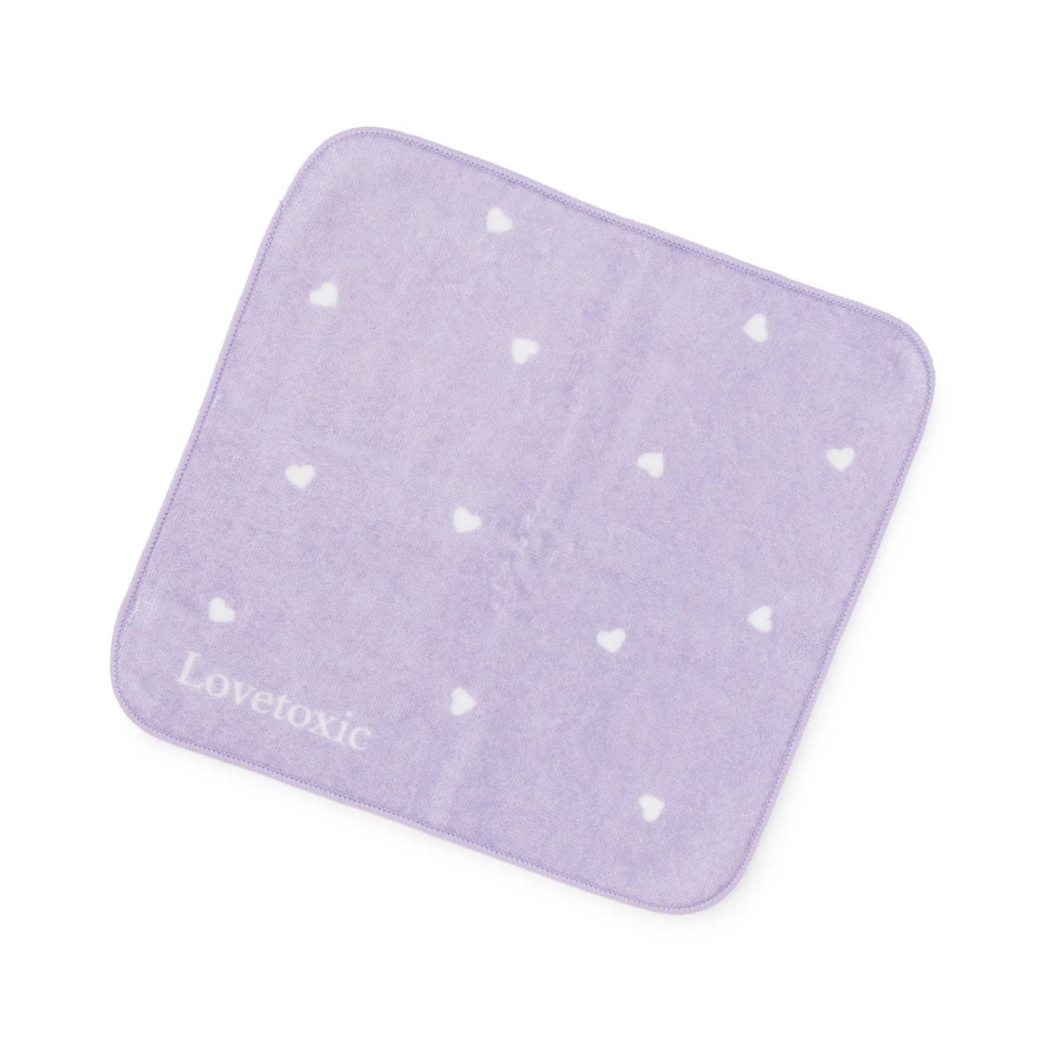 ハート総柄ハンドタオル