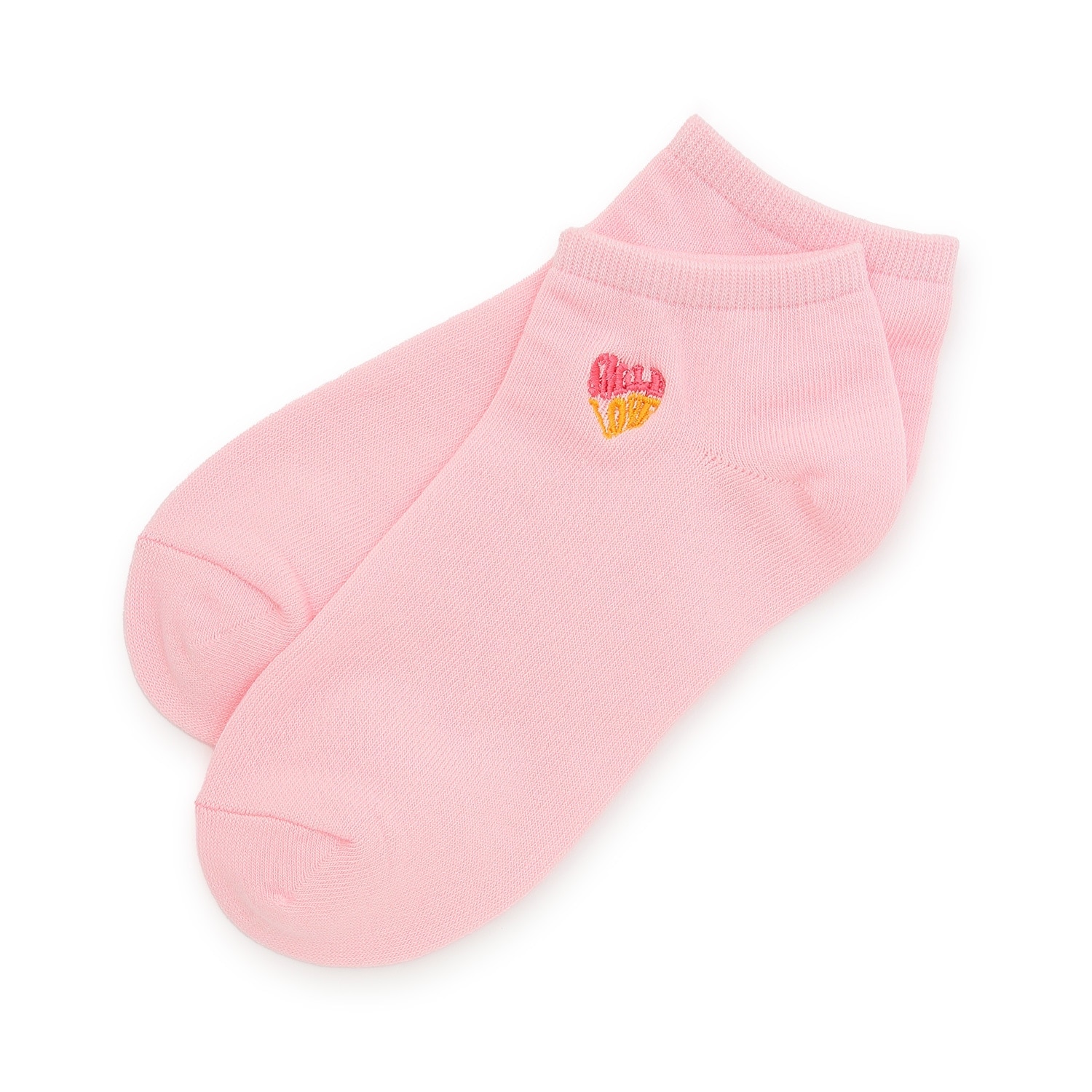 アソート夏刺しゅうスニーカー丈ソックス