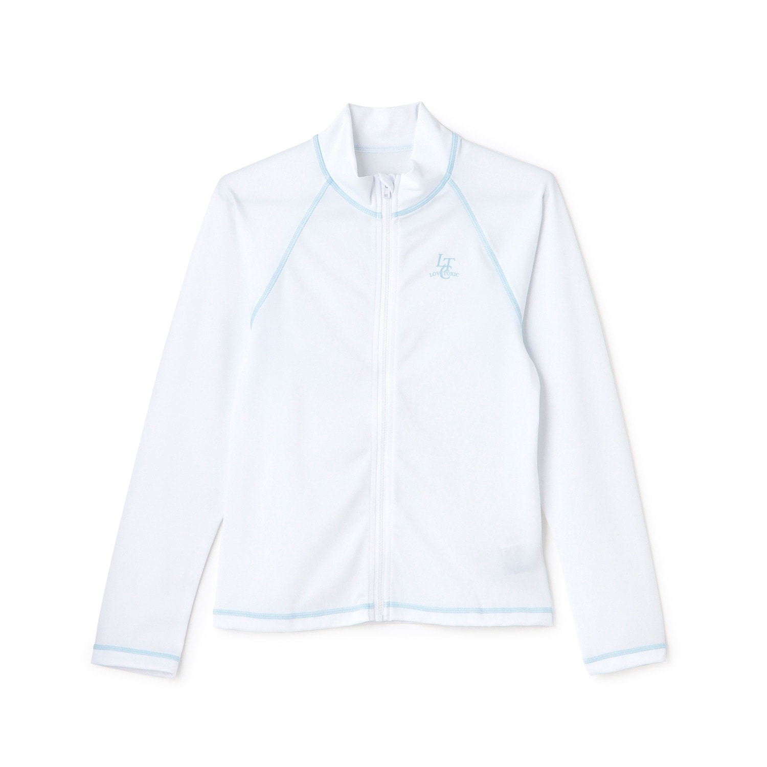 【SWIM】ラブトキ 長袖フルジップラッシュ