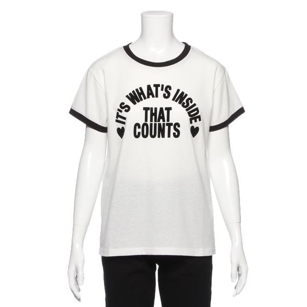 ロゴ入りリンガーTシャツ