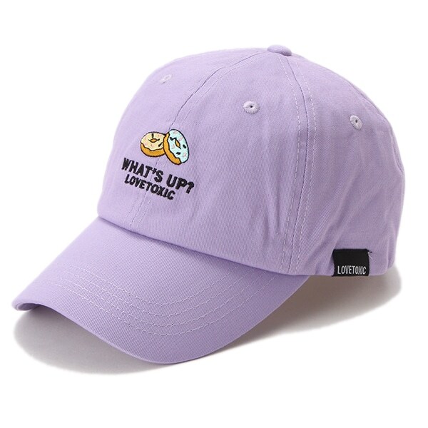 モチーフ刺しゅうキャップ