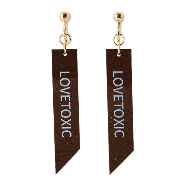 ラメテープクリアイヤリング