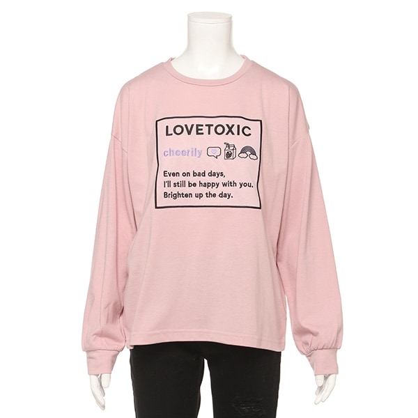 チュールボックス肩スリットTシャツ