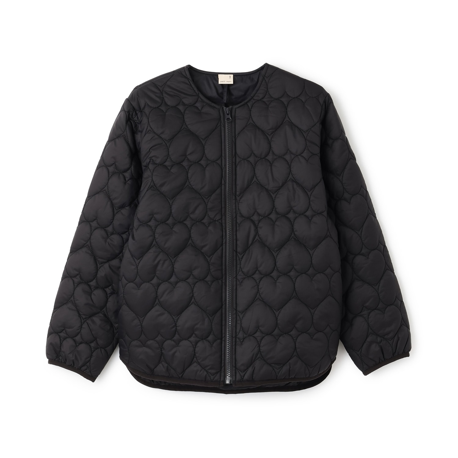 【リンク/洗える】ハートキルティングジャケット(ジュニアサイズ)