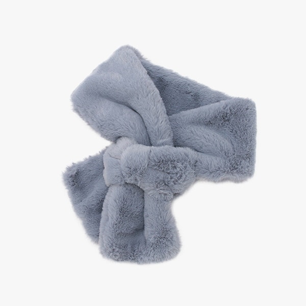 フェイクファーマフラー(F オフ ホワイト): キッズ - ナルミヤ