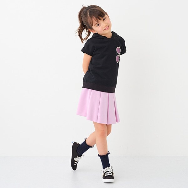 トドラー ダブルニットキュロットスカート